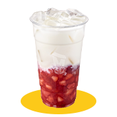 [102011] Big Mega Strawberry Latte