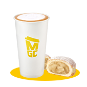 [107015] Cream Donut Condensed Milk Latte Set